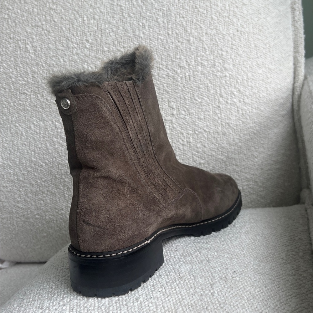 Stuart Weitzman Stormy Faux Fur Trim Boot - Picture 2 of 7